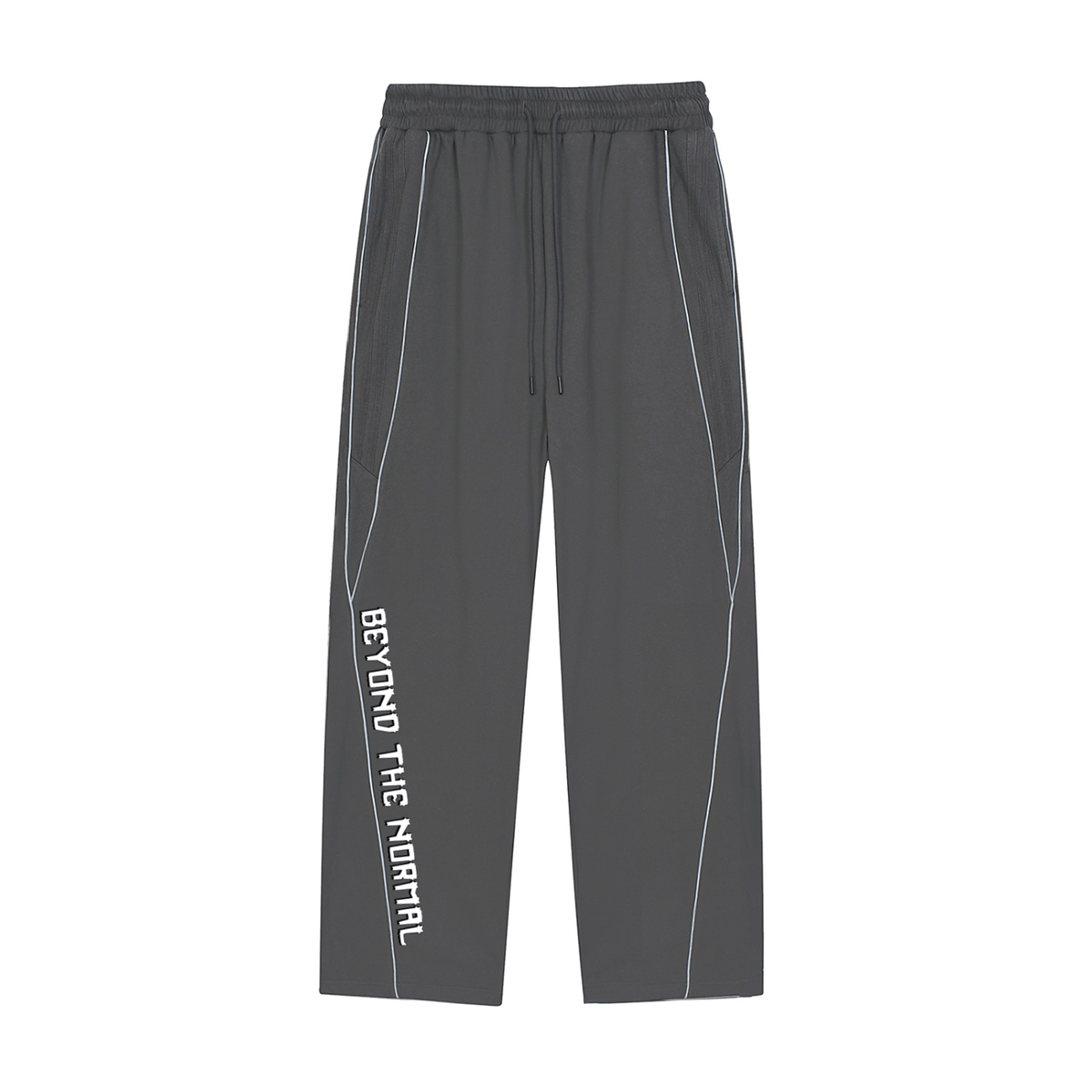 Reflective Straight-Leg pants