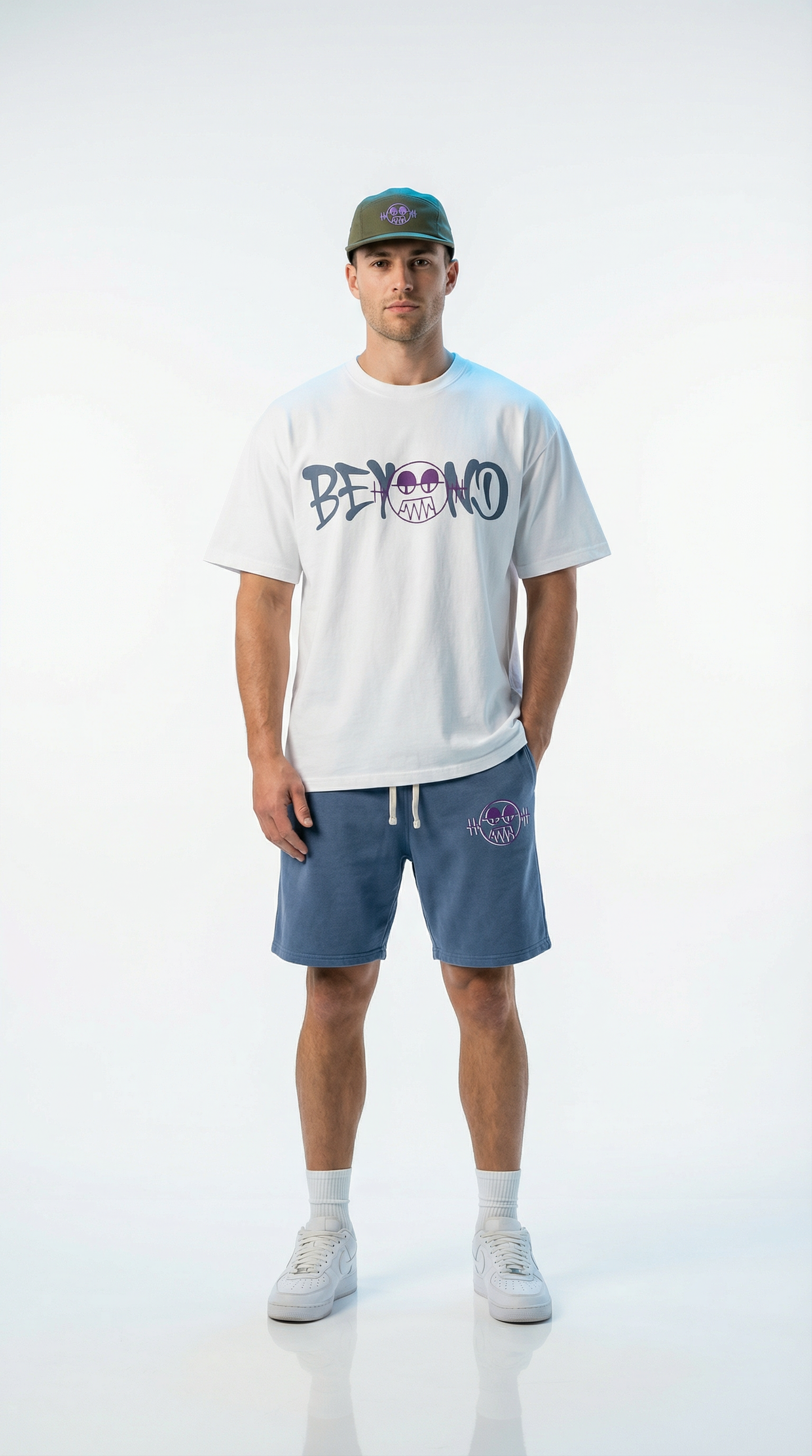 'BEYOND' "Blue Jean" Graphic T-Shirt