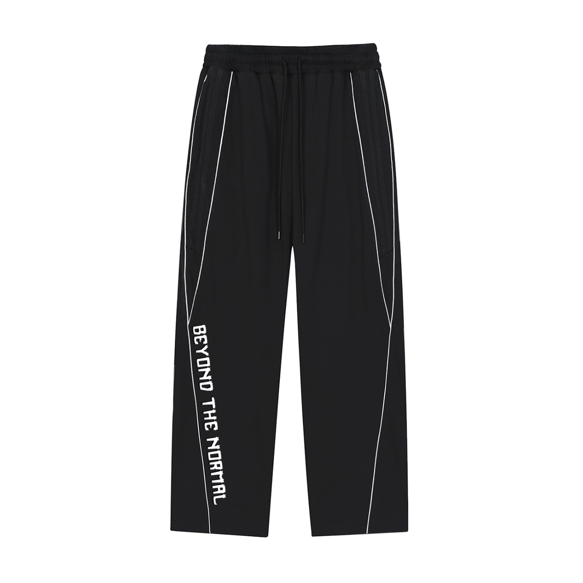Reflective Straight-Leg pants
