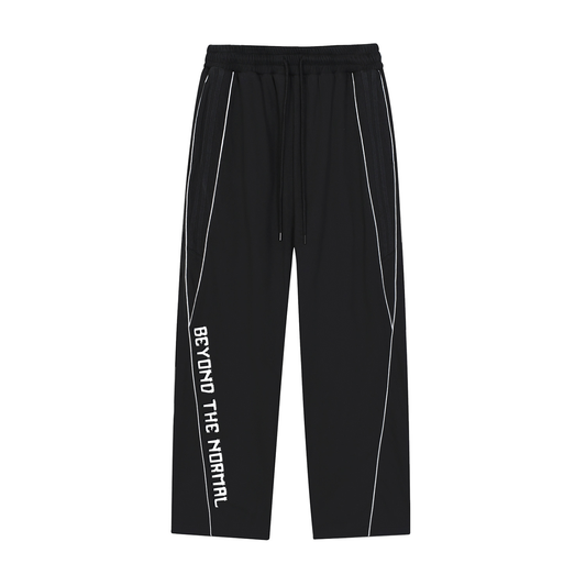 Reflective Straight-Leg pants