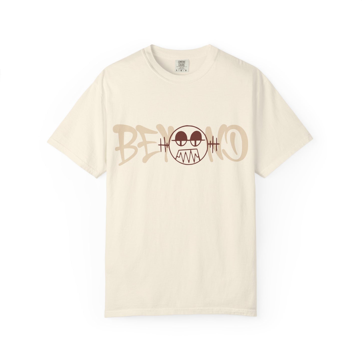 'BEYOND' "Ivory" Graphic T-Shirt