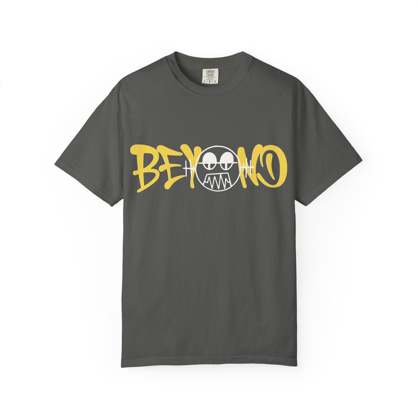 'BEYOND' "Black &Yellow" Graphic T-Shirt