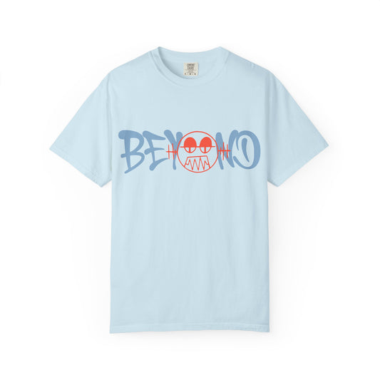 'BEYOND' "Sky Blue" Graphic T-Shirt