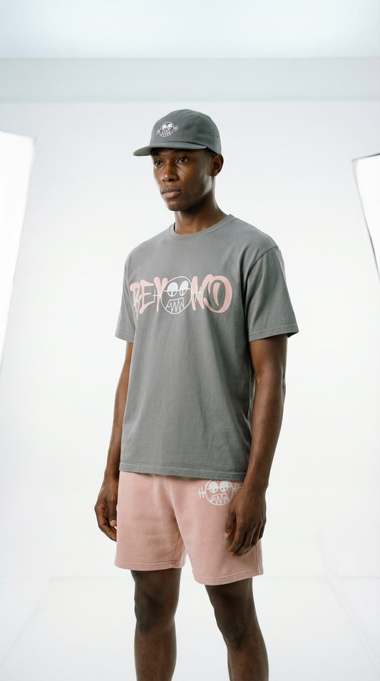'BEYOND' "Grey" Graphic T-Shirt